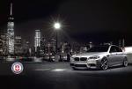 BMW M5 on HRE Wheels 2014 года